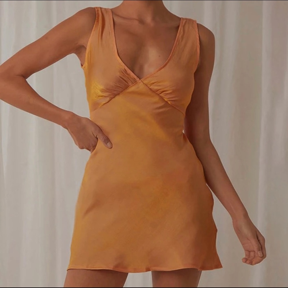 Sleeveless V-Neck Dress